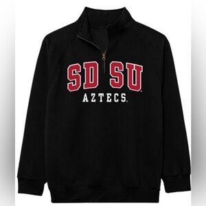 NEW SDSU Aztecs 1/4 Zip Sweatshirt
